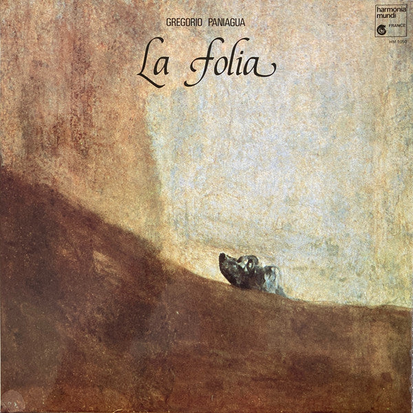 Gregorio Paniagua - La Folia De La Spagna (LP, Album, RP, Gat)