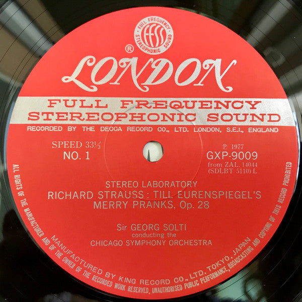 Richard Strauss - Stereo Laboratory London Classics, Vol. 24(LP, Co...