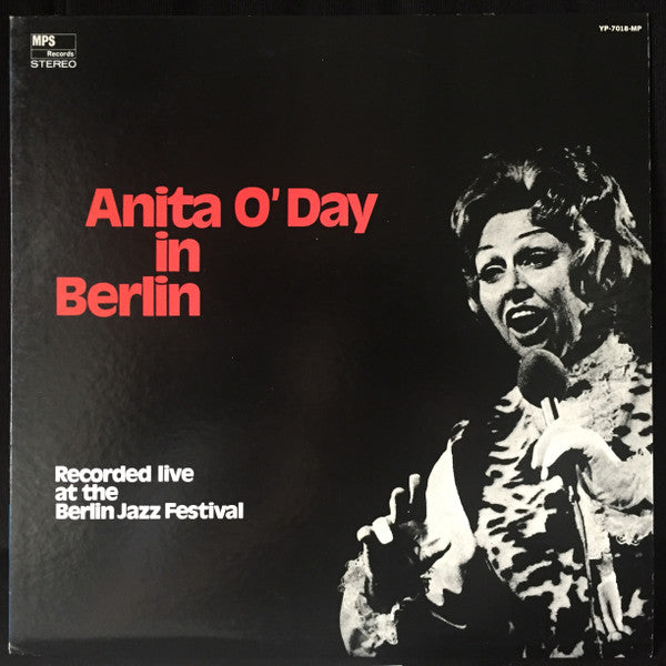 Anita O'Day - Anita O'Day In Berlin, Recorded Live At The Berlin Ja...