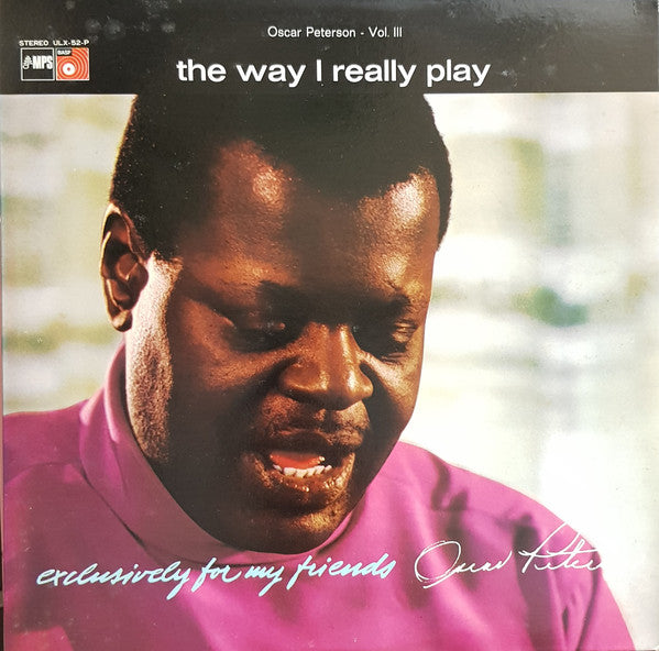 Oscar Peterson - The Way I Really Play (LP, Album, RE)