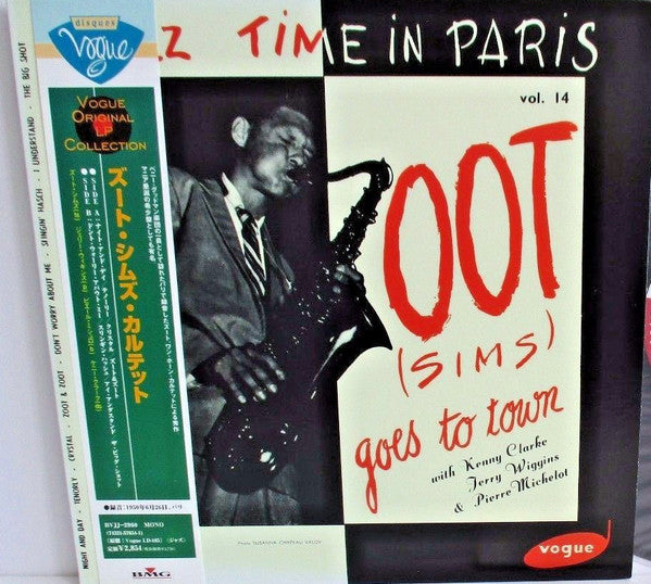 Zoot Sims - Goes To Town: Jazz Time In Paris Vol. 14 (10", Mono, RE)