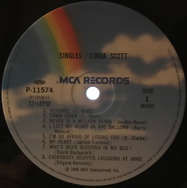 Linda Scott - Singles (LP, Comp, Mono)