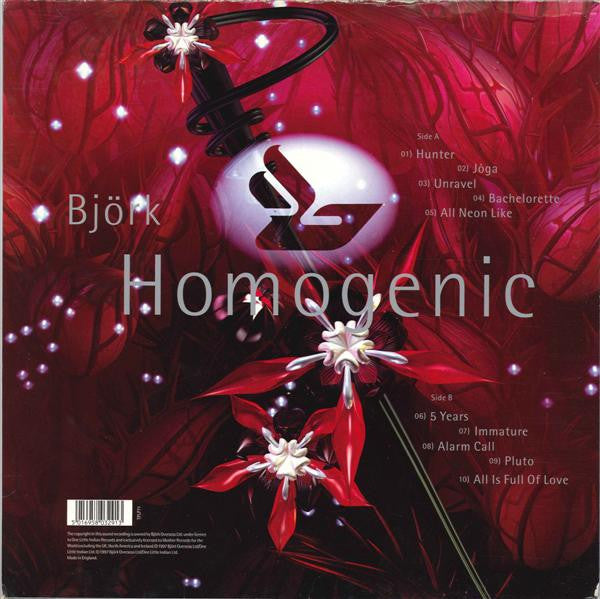 Björk - Homogenic (LP, Album)