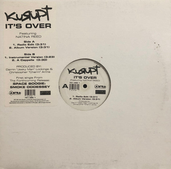 Kurupt - It's Over (12"", Single, Promo)