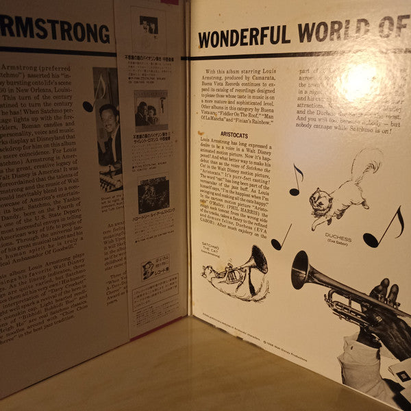Louis Armstrong - Disney Songs The Satchmo Way (LP, Album, RE)