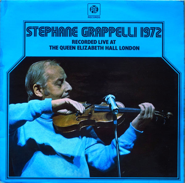 Stéphane Grappelli - Stéphane Grappelli 1972 (Recorded Live At The ...