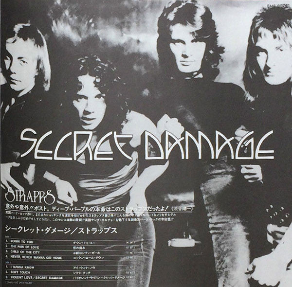 Strapps - Secret Damage (LP, Album)