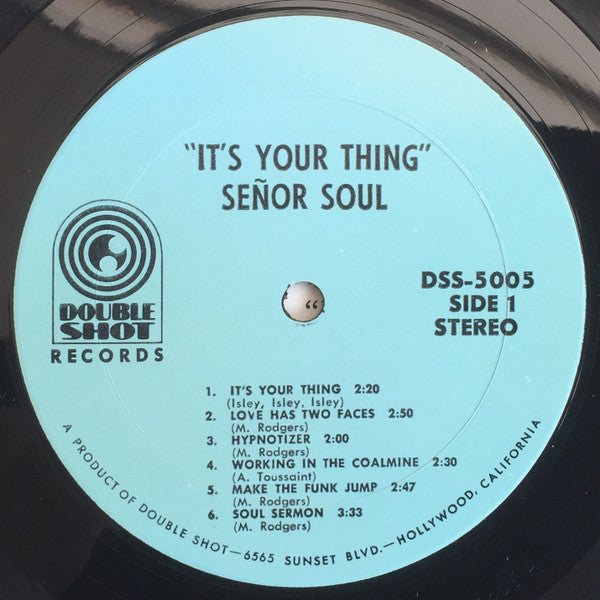 Señor Soul - It's Your Thing (LP, Album)