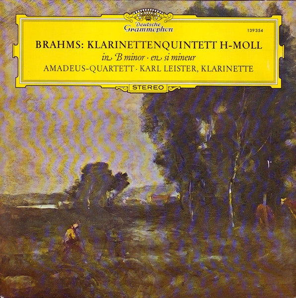 Johannes Brahms - Klarinettenquintett H-Moll(LP)