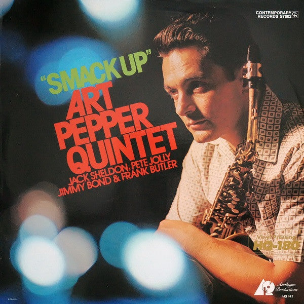 Art Pepper Quintet - Smack Up (LP, Album, Ltd, Num, RE, 180)