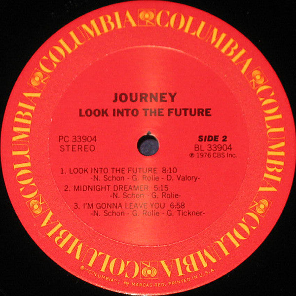 Journey - Look Into The Future (LP, Album, RE, Pit)