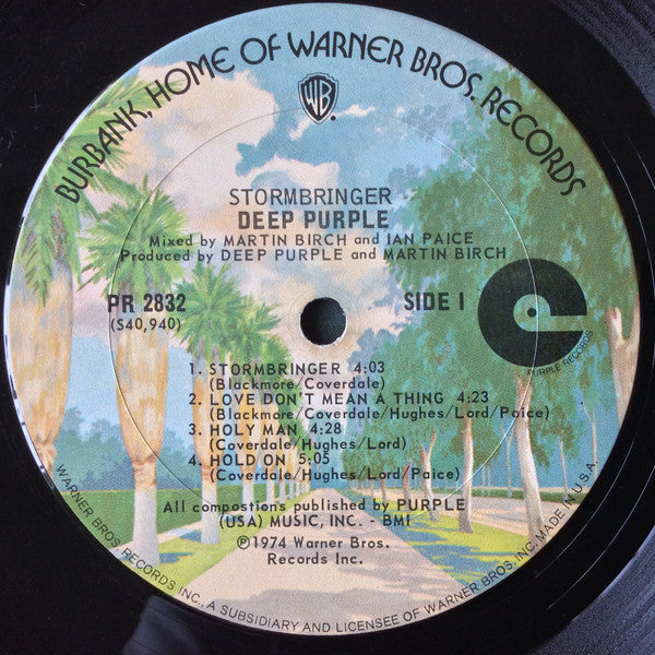 Deep Purple - Stormbringer (LP, Album, Ter)