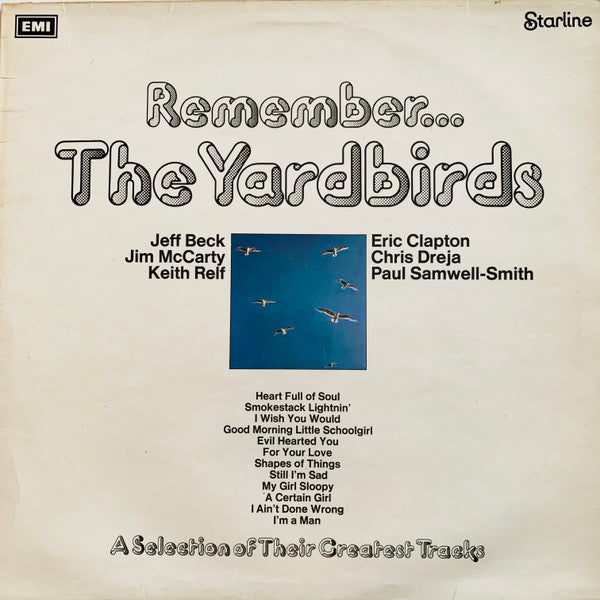 The Yardbirds - Remember... The Yardbirds (LP, Comp, RP)