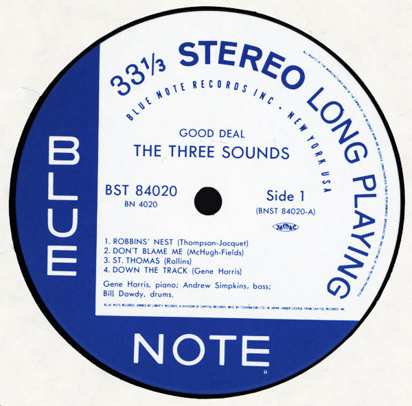 The Three Sounds - Good Deal (LP, Album, Ltd, RE)
