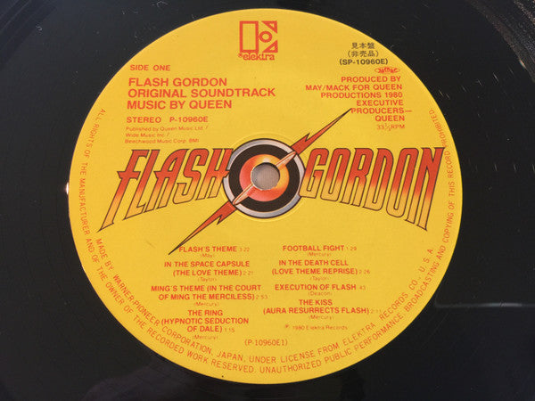 Queen - Flash Gordon (Original Soundtrack Music) (LP, Album, Promo)