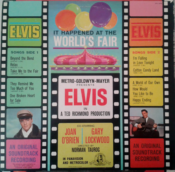 Elvis Presley - It Happened At The World's Fair (LP, Album, RE)