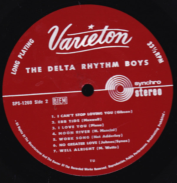 The Delta Rhythm Boys - The Delta Rythm Boys (LP)
