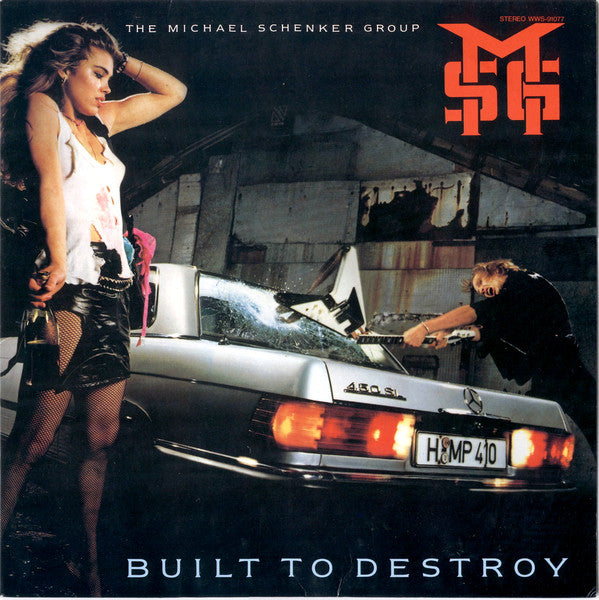 The Michael Schenker Group - Built To Destroy (LP, Album, Rem)