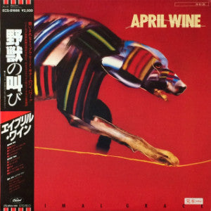 April Wine - Animal Grace (LP, Album, Promo, Whi)