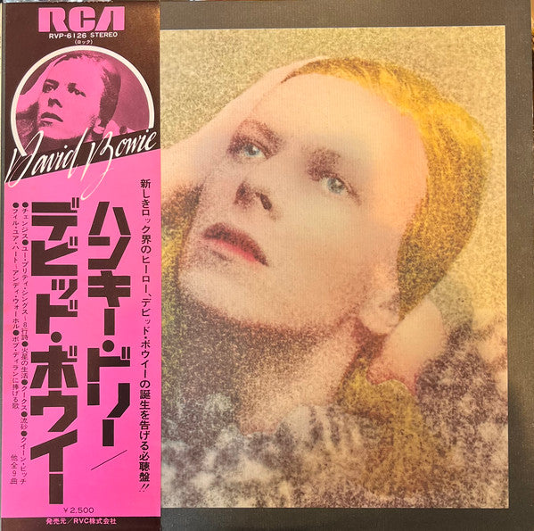 David Bowie - Hunky Dory (LP, Album, RE)