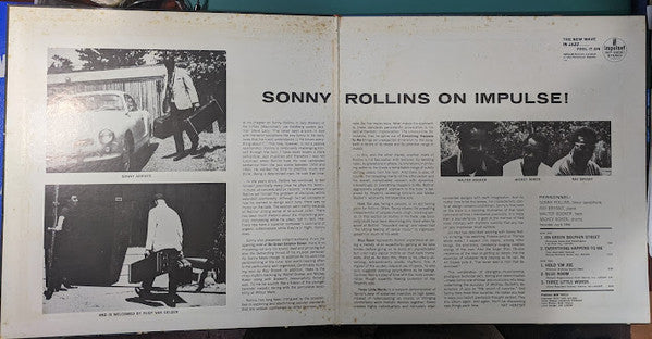 Sonny Rollins - On Impulse! (LP, Album, RE, Gat)