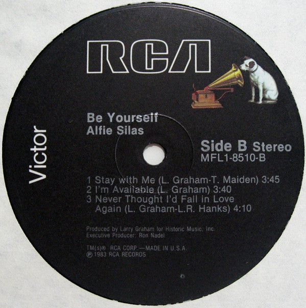 Alfie Silas - Be Yourself (LP, MiniAlbum)