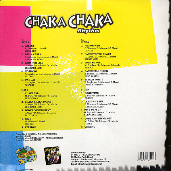 Various - Chaka Chaka Rhythm (2xLP, Comp)