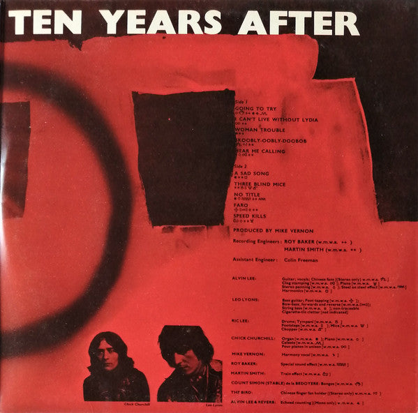 Ten Years After - Stonedhenge (LP, Album, RE, Gat)