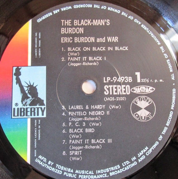 Eric Burdon And War* - The Black-Man's Burdon (2xLP, Album, Gat)