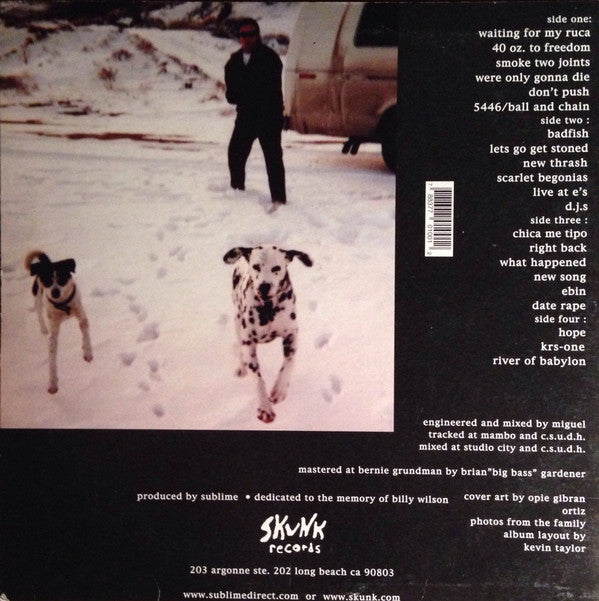 Sublime (2) - 40oz. To Freedom (2xLP, Album, RE)