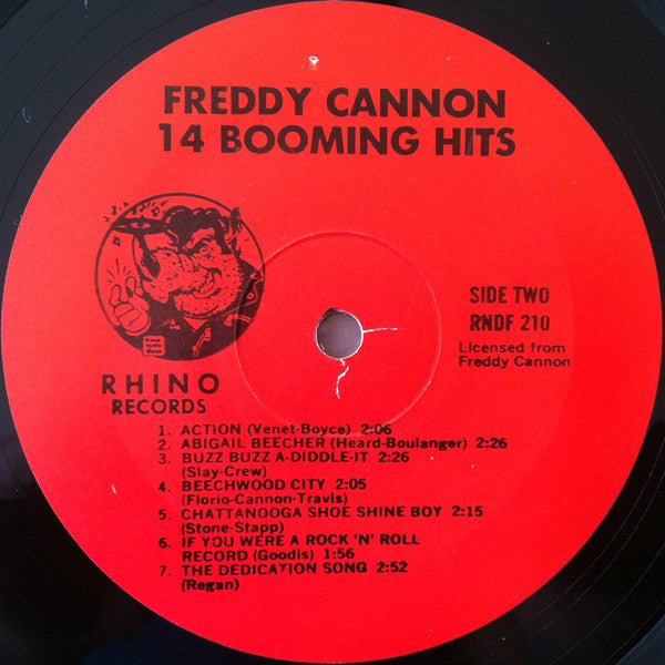 Freddy Cannon - 14 Booming Hits (LP, Comp)