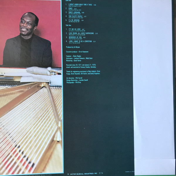 Hank Jones - Tiptoe Tapdance (LP, Album)