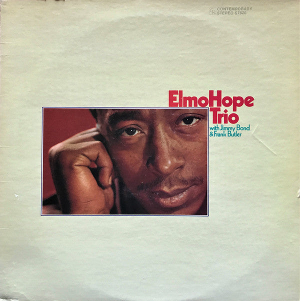 Elmo Hope Trio - With Jimmy Bond & Frank Butler (LP, Album, RE, RM)