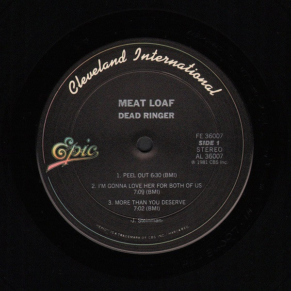 Meat Loaf - Dead Ringer (LP, Album, Ter)