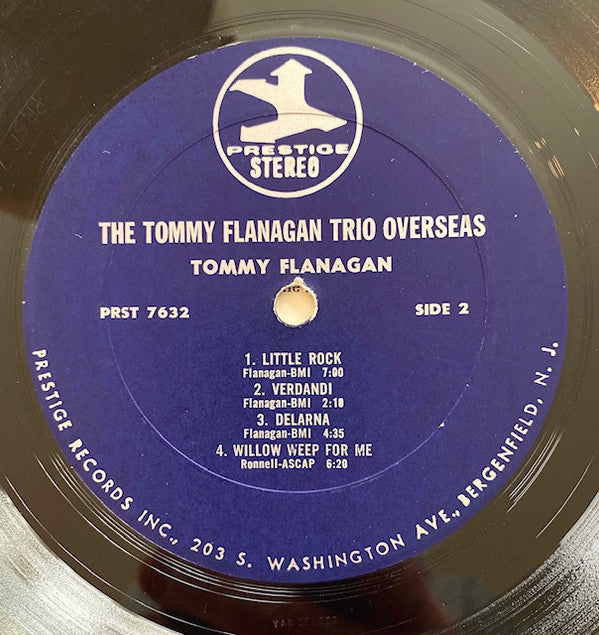 The Tommy Flanagan Trio* - Overseas (LP, Album, RE)