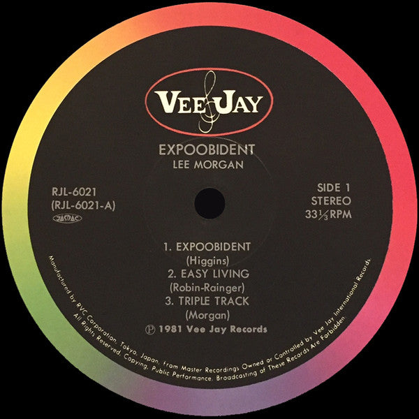 Lee Morgan - Expoobident (LP, Album, RE)