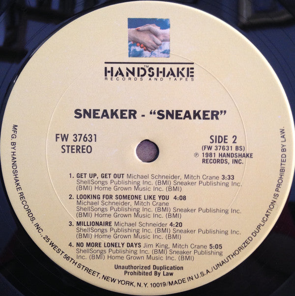 Sneaker - Sneaker (LP, Album)