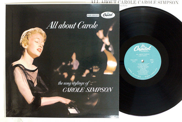 Carole Simpson - All About Carole (LP, Album, RE)