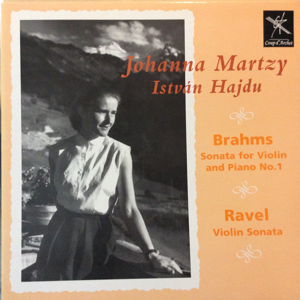 Johanna Martzy - Sonata For Violin And Piano No. 1 / Violin Sonata(...
