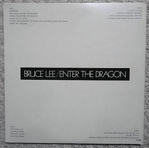 Lalo Schifrin - Bruce Lee / Enter The Dragon (2xLP, Album, Gat)