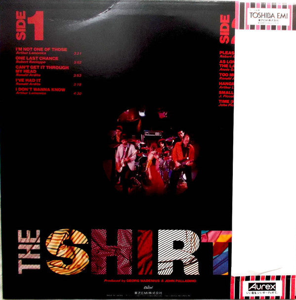 The Shirts - Inner Sleeve (LP, Album)