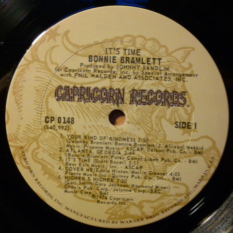 Bonnie Bramlett - It's Time (LP, Album)
