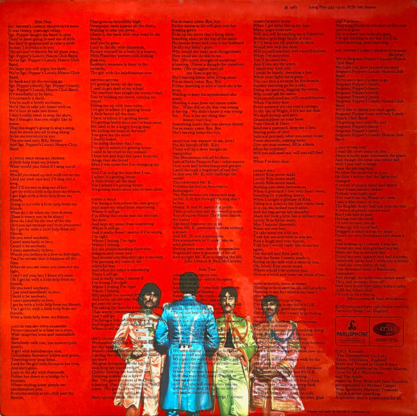 The Beatles - Sgt. Pepper’s Lonely Hearts Club Band(LP, Album, RP, ...