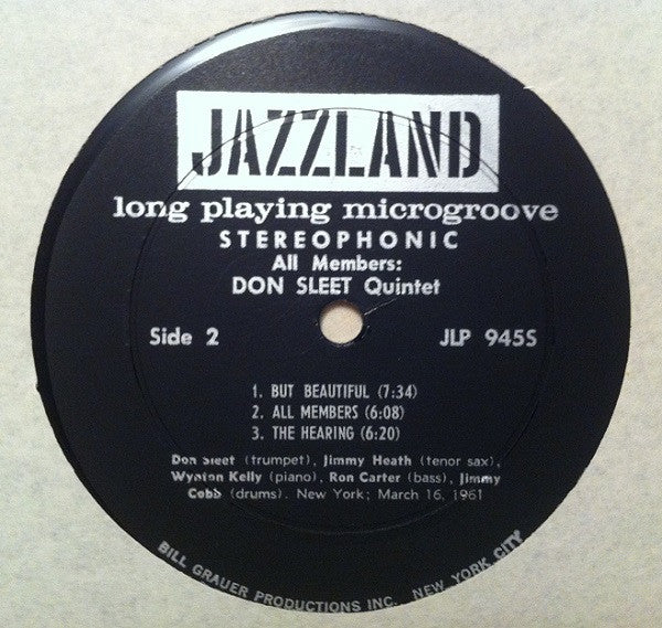 Don Sleet - All Members(LP, Album)