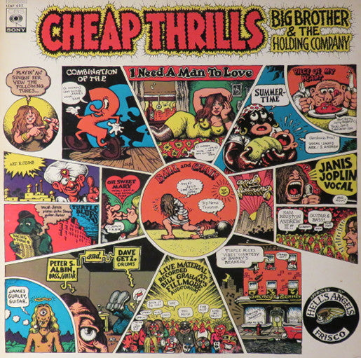 Big Brother & The Holding Company - Cheap Thrills (LP, Album, Ltd, RE)