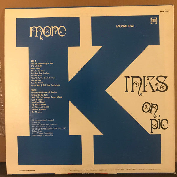 The Kinks - More Kinks On Pie (LP, Comp, Mono)