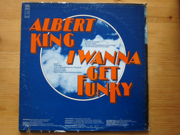 Albert King - I Wanna Get Funky (LP, Album)