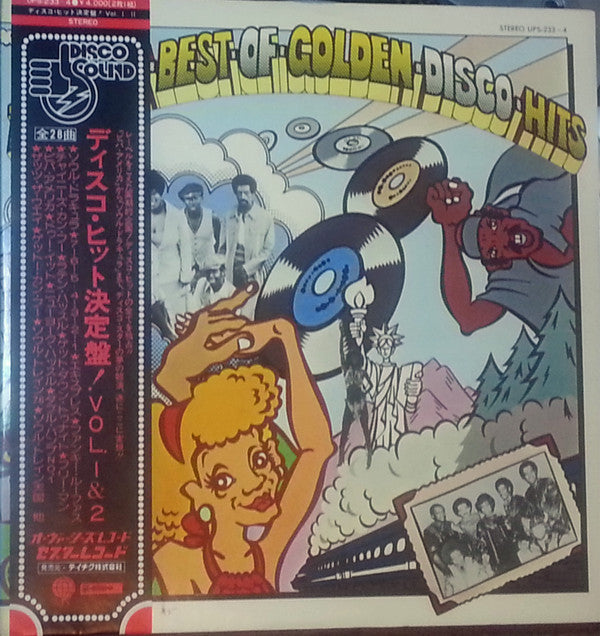 Various - The Very Best Of Golden Disco Hits Vol. I & II (2xLP, Comp)