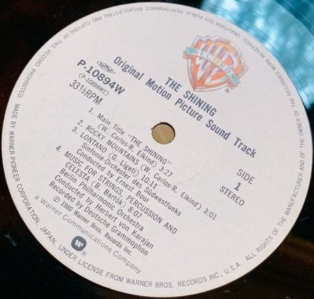 Various - シャイニング = The Shining (Original Soundtrack) (LP)
