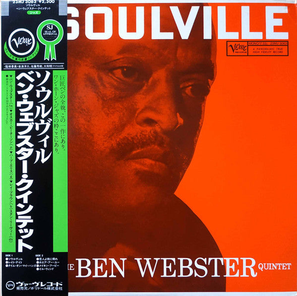 The Ben Webster Quintet - Soulville (LP, Album, Mono, RE)